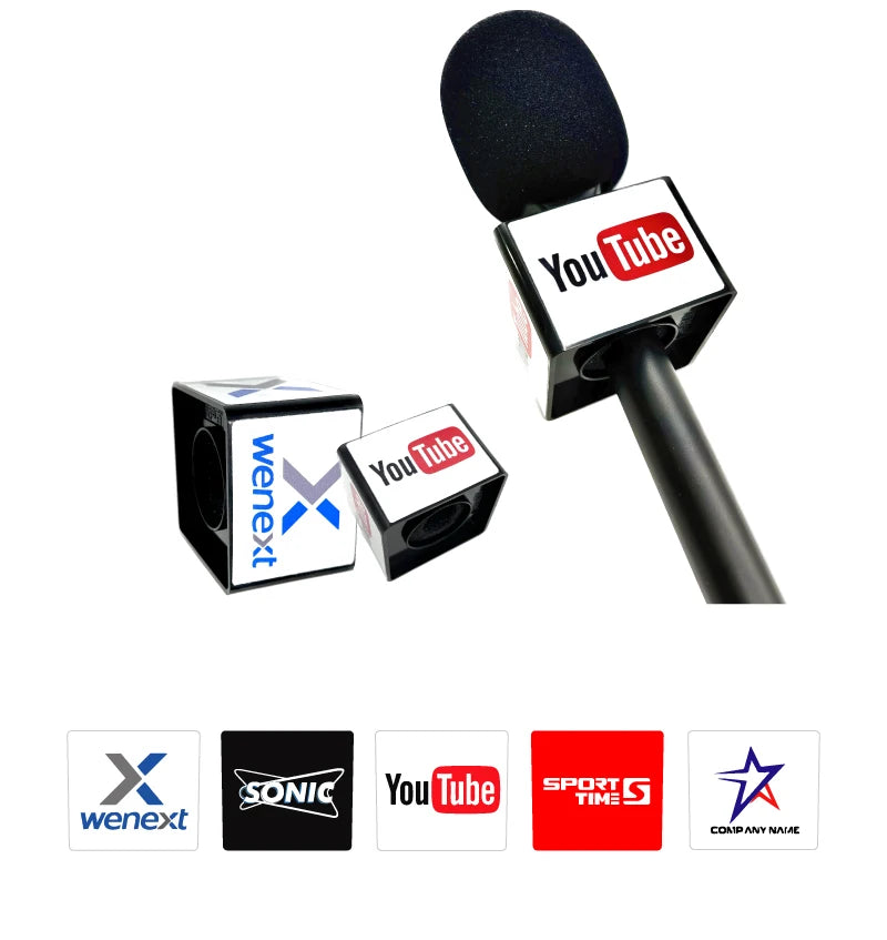 NUNAVO Interview wireless microphone professional microfeono Mic Handle broadcast microphone handheld for iphone smart phone