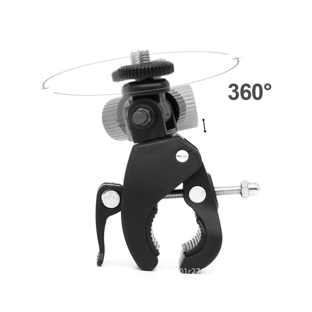 Motorcycle Invisible Selfie Stick Bicycle Monopod Handlebar Bracket for Insta360 One X3 X2 GoPro 11 10 Action Camera Accessory
