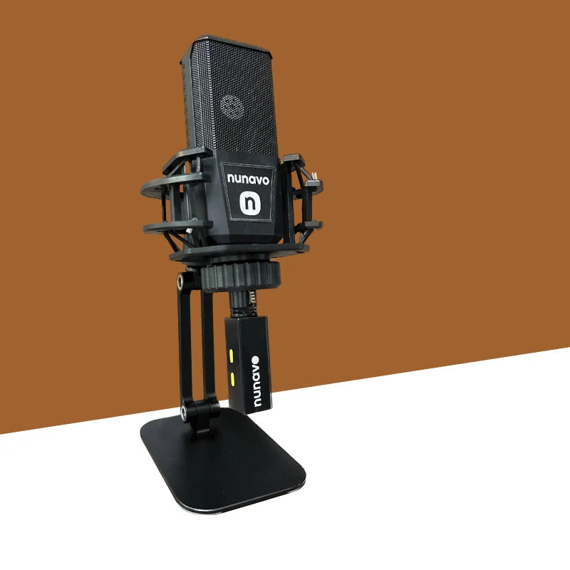 NUNAVO Gaming USB Microphone tabletop pc Desktop Condenser Podcast Microfono Record live Streaming Microphones shock mount Stand holder
