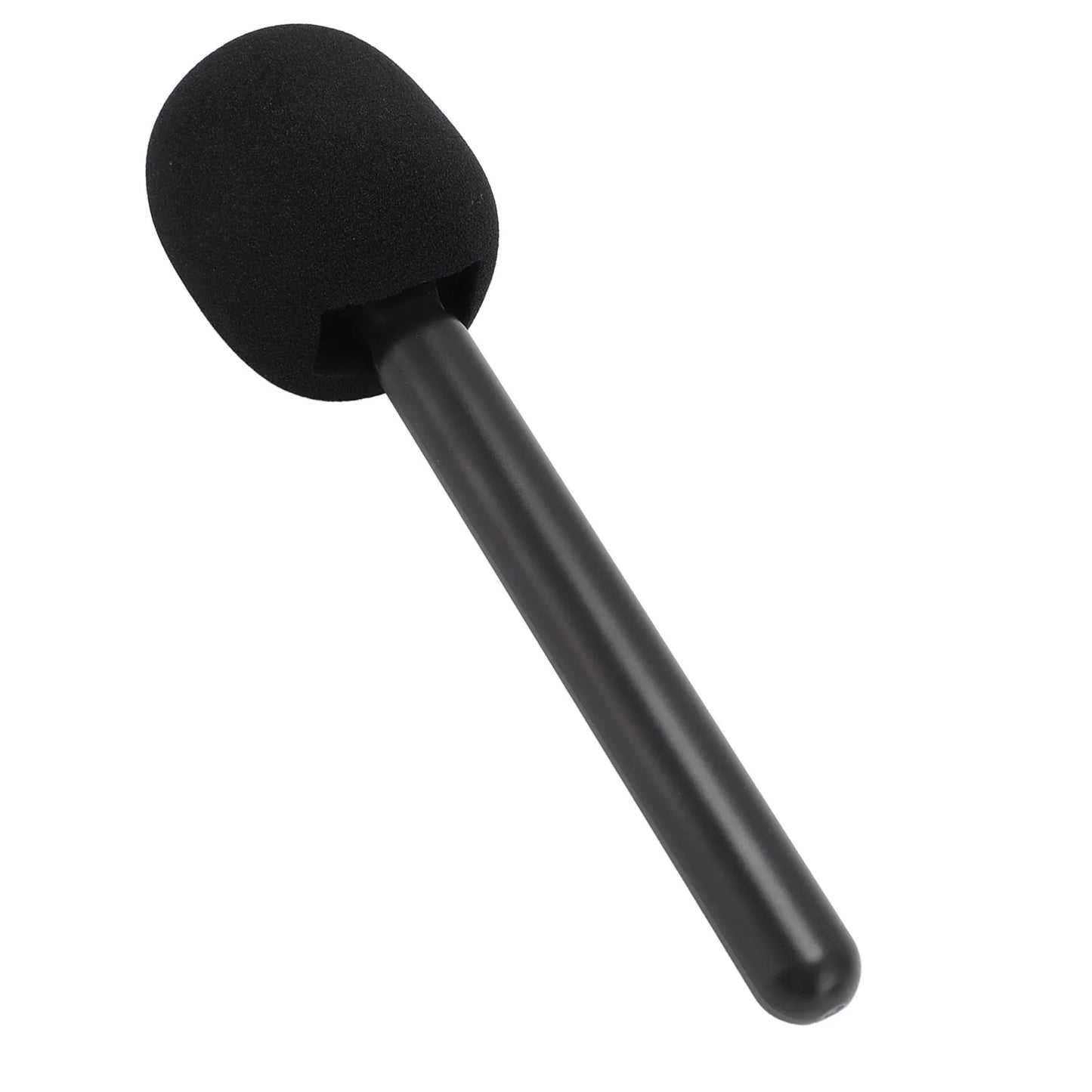 Handheld Wireless Interview Microphone Adapter with Windshield Foam for Rode Wireless GO II for DJI Mic 1 2