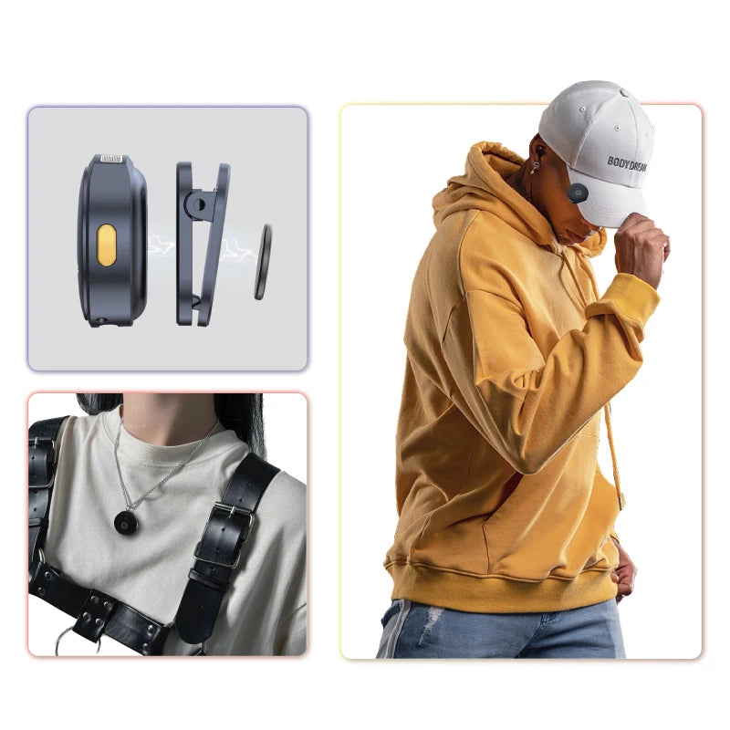 NUNAVO wireless microphone mic for Insta360 ACE PRO2 ace pro mic audio no need mic adapter action camera Accessory hifi noise reduction