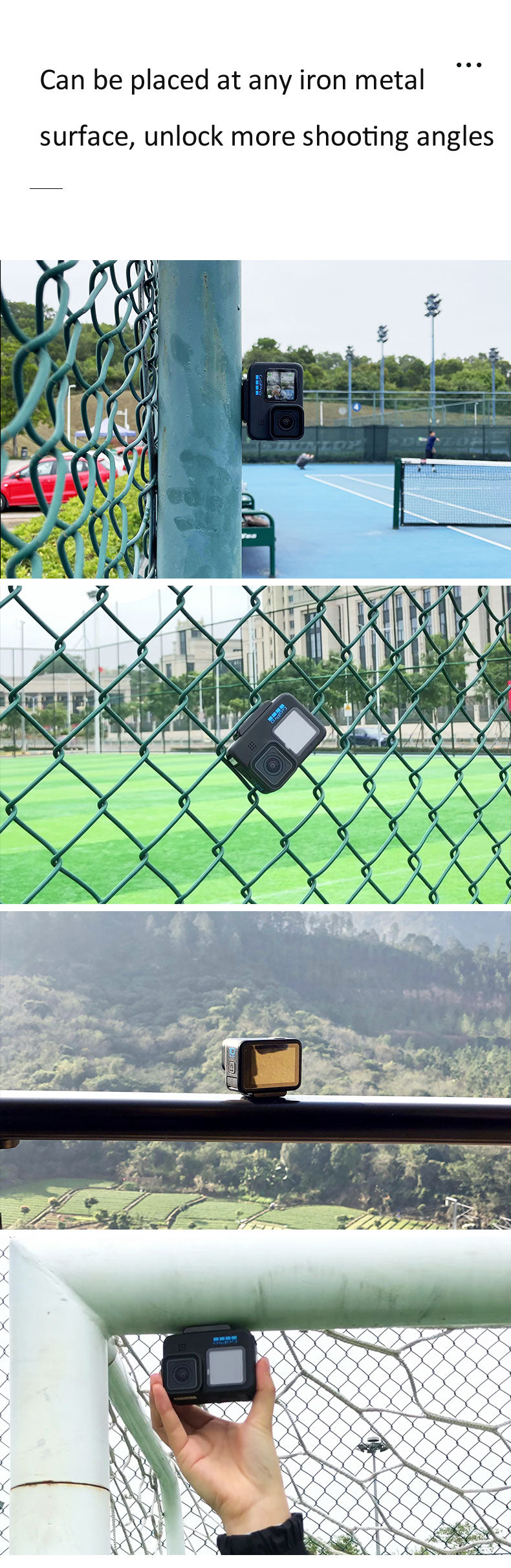 Magnetic Action Camera Mount Base adapter Buckle for GoPro 10 9 8 Gopro Max Quick Release Bracket sport Camera Accessories