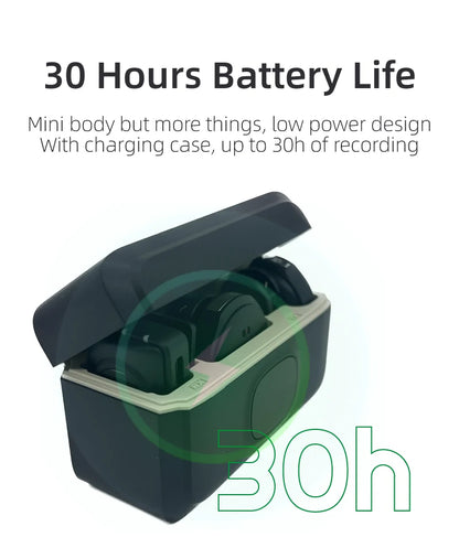 NUNAVO wireless microphone mic for Insta360 ACE PRO2 ace pro mic audio no need mic adapter action camera Accessory hifi noise reduction