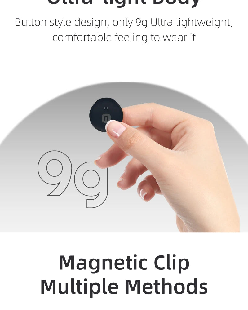 NUNAVO wireless microphone mic for Insta360 ACE PRO2 ace pro mic audio no need mic adapter action camera Accessory hifi noise reduction