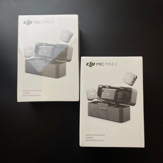 DJI Mic Mini 2 (2 TX + 1 RX + Charging Case)