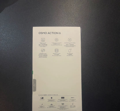 DJI Osmo Action 6  adventure Combo | Brand-New Unopened, Genuine, Full Accessories for Outdoor/Underwater/Vlog English Description