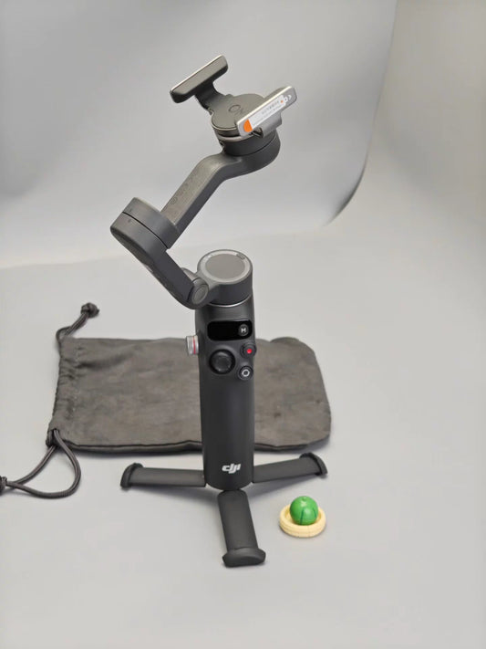 DJI Osmo Mobile 8 Gimbal | Near-New, Activated Used Twice, Gimbal + Storage Bag