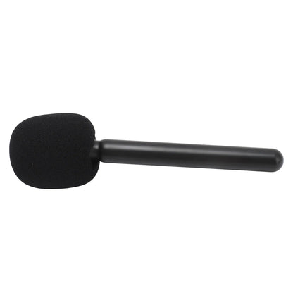 Handheld Wireless Interview Microphone Adapter with Windshield Foam for Rode Wireless GO II for DJI Mic 1 2