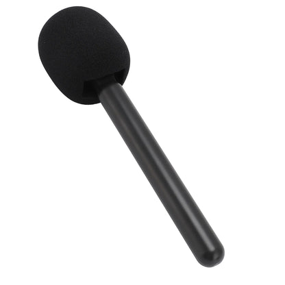 Handheld Wireless Interview Microphone Adapter with Windshield Foam for Rode Wireless GO II for DJI Mic 1 2
