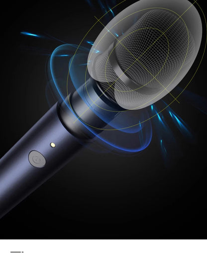 NUNAVO wireless microphone Interview professional microfeono Mic Handle broadcast microphone handheld for iphone smart phone